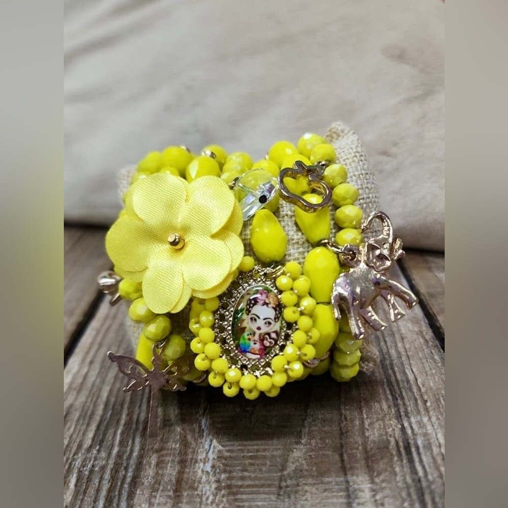 Semanario Crystal Bracelet 7pc Set